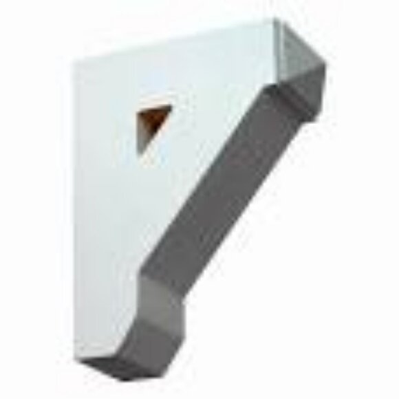 NEW Fypon Polyurethane Bracket BKT9X11 11 H X 3 1/2 W X 9 PROJECTION WHITE - Picture 2 of 6